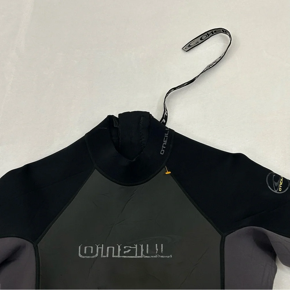 O'NEILL Reactor 2mm Black & Gray Short Sleeve Shorty Surf Wetsuit Men’s S/M